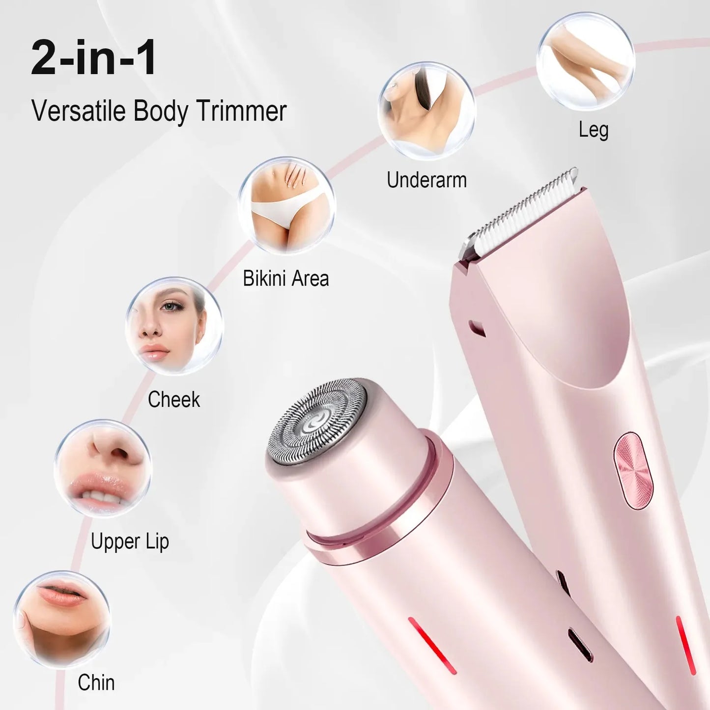 2-in-1 Bikini Trimmer